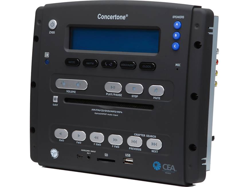 プレーヤー DVD deck Concertone ZX85 DVD receiver at Crutchfield Canada