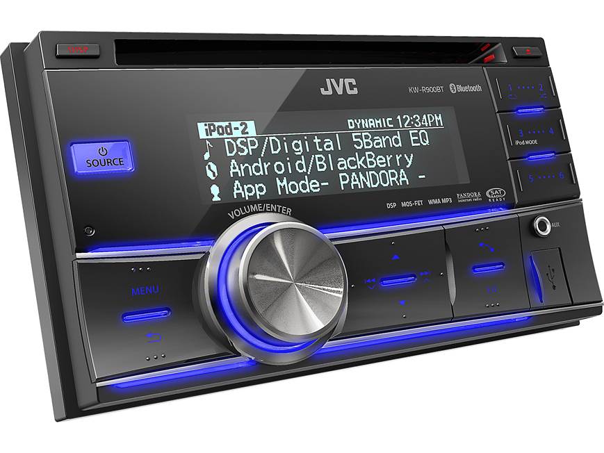 JVC KW-R900BT CD receiver at Crutchfield Canada