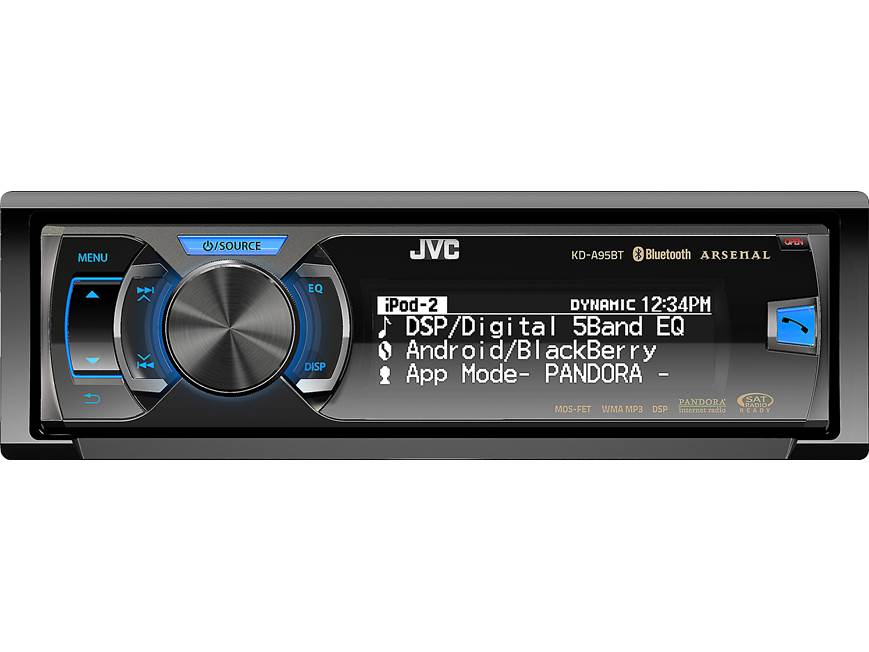 JVC Arsenal KD-A95BT CD receiver at Crutchfield Canada