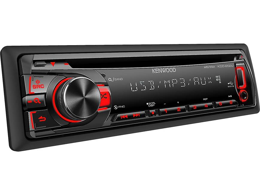 Kenwood KDC-202U CD receiver at Crutchfield Canada