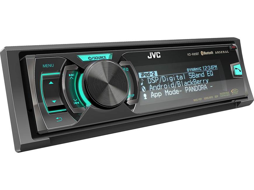 JVC Arsenal KD-A95BT CD receiver at Crutchfield Canada