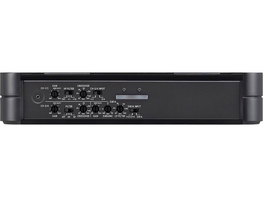 Alpine PDX-V9 5-channel car amplifier — 100 watts RMS x 4 + 500