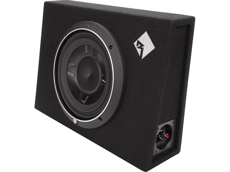 Rockford Fosgate P3S-1X10 Slim 10" 600W Subwoofer In Enclosure – Bass Speaker