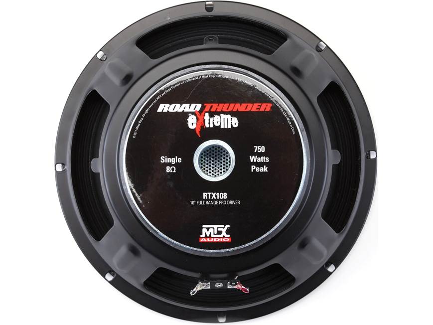 MTX RTX108 10インチスピーカー ２個新品 ２個中古美品 計４個セット MTX RTX108 10
