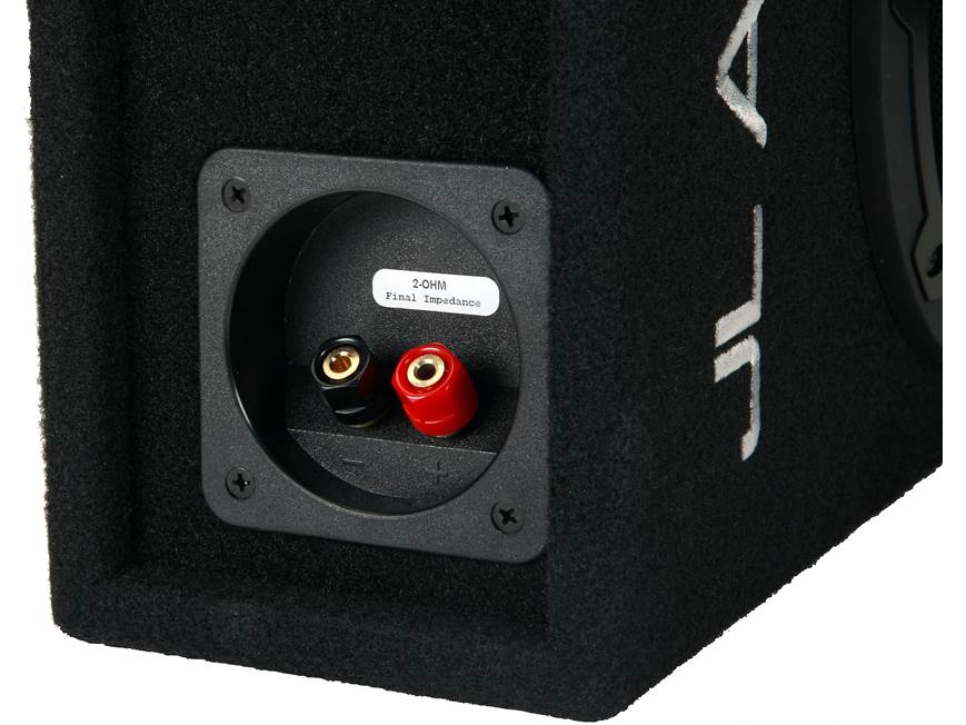JL Audio CP208LG-W3v3 MicroSub™ slot-ported enclosure with dual 8