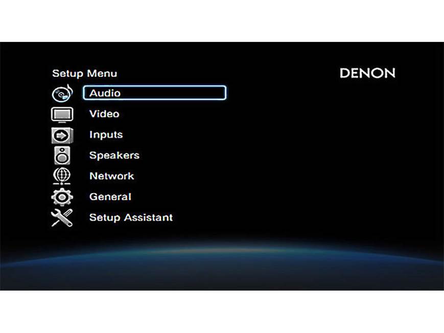 Denon AVR-2113CI 7.1-channel home theatre receiver with Apple