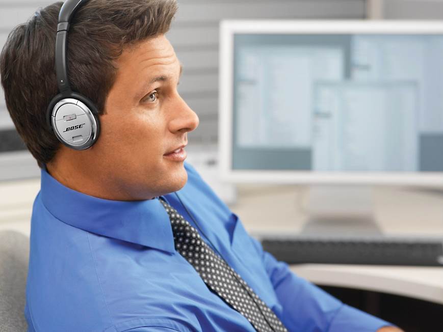Bose® QuietComfort® 3 Acoustic Noise Cancelling® headphones at