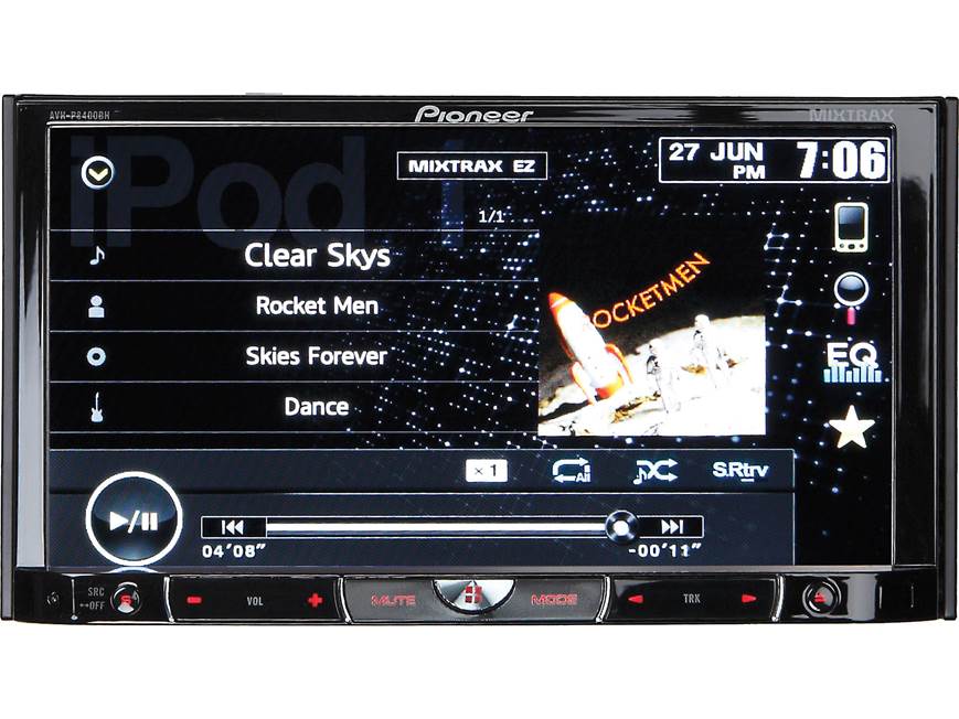 Pioneer AVH-P8400BH DVD receiver at Crutchfield Canada