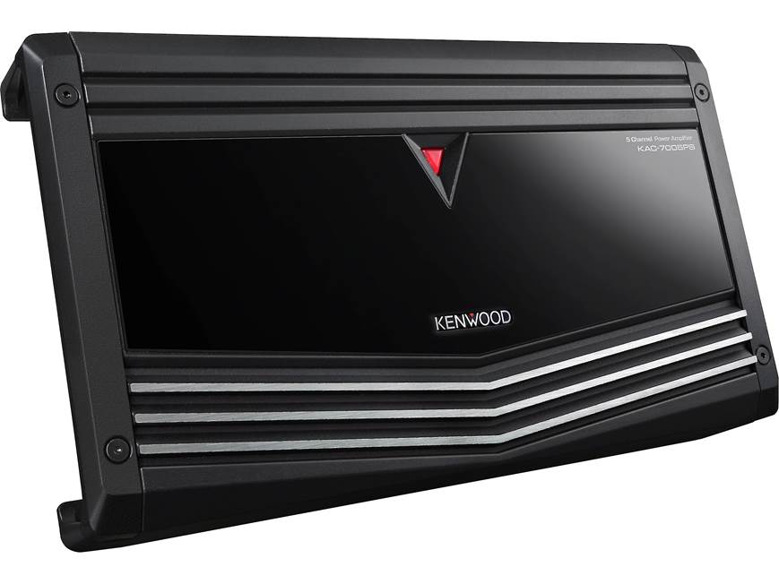 Kenwood KAC-7005PS 5-channel car amplifier — 40 watts RMS x 4 at 4