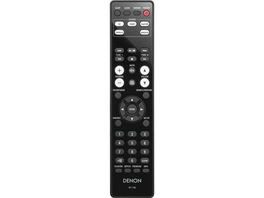 Denon D-M39S CD/FM micro desktop stereo system at Crutchfield Canada