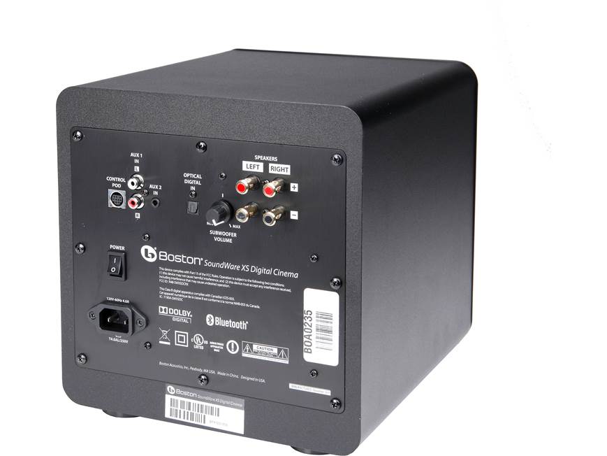 Boston Acoustics SoundWare XS Digital Cinema Bluetooth®-capable