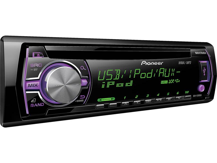 Pioneer DEH-X3500UI CD receiver at Crutchfield Canada