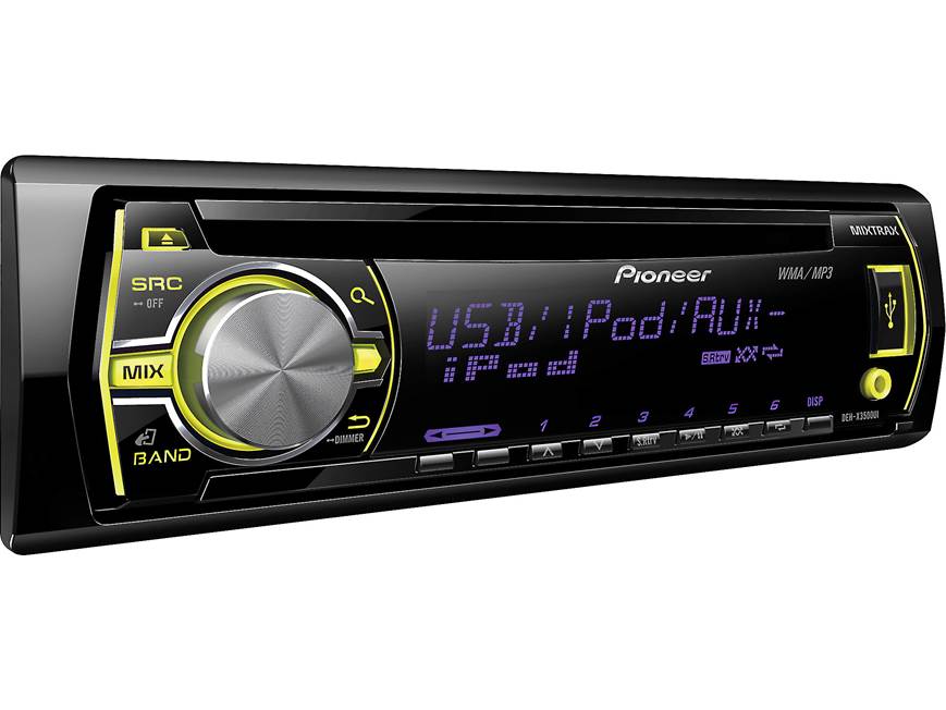 Pioneer DEH-X3500UI CD receiver at Crutchfield Canada