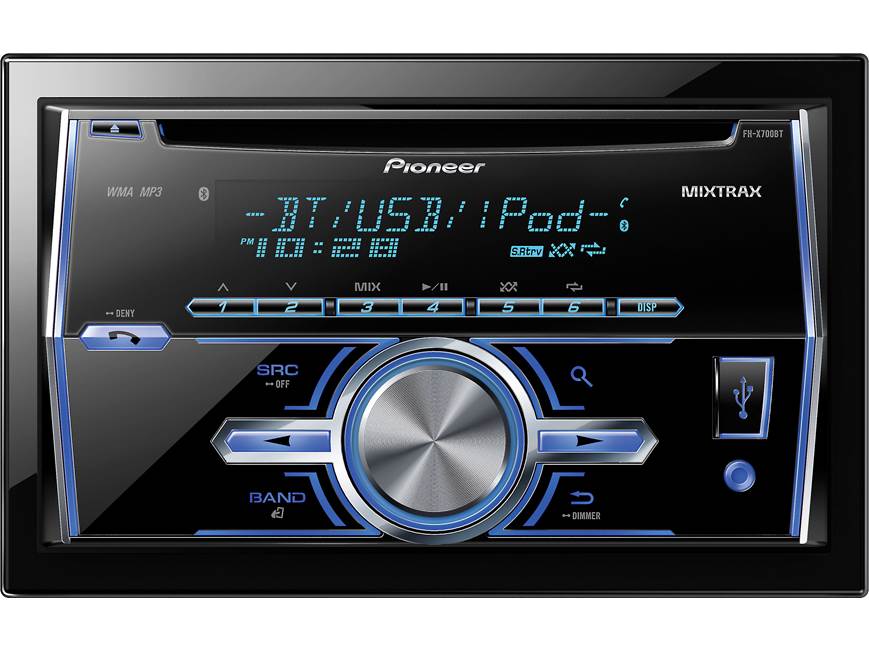 Pioneer FH-X700BT CD receiver at Crutchfield Canada