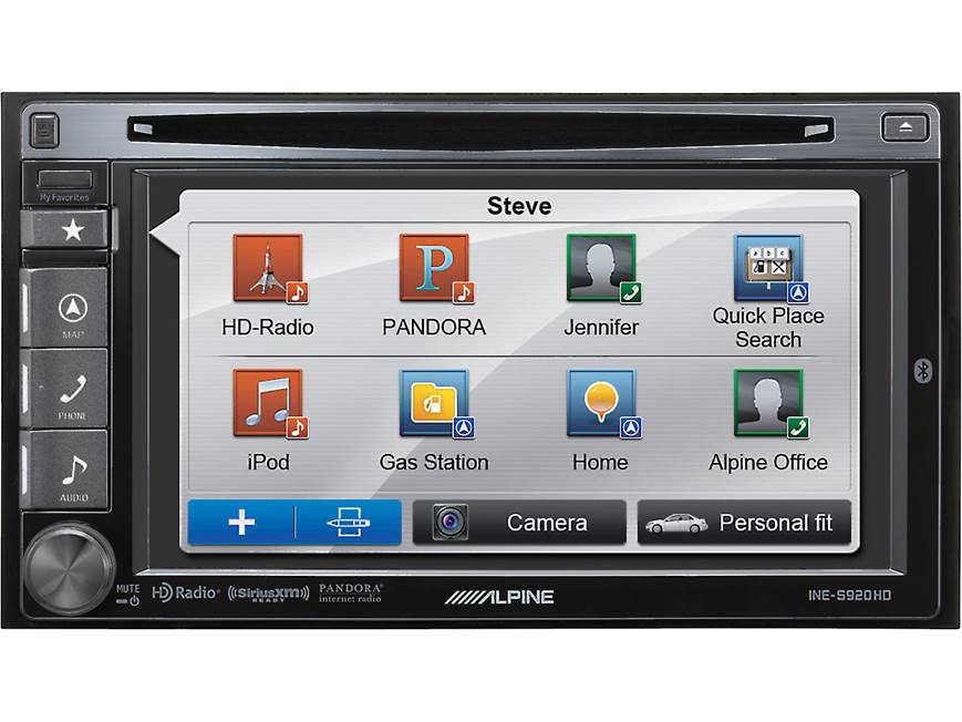 Alpine INE-S920HD Navigation receiver at Crutchfield Canada