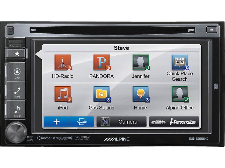 Alpine INE-S920HD Navigation receiver at Crutchfield Canada