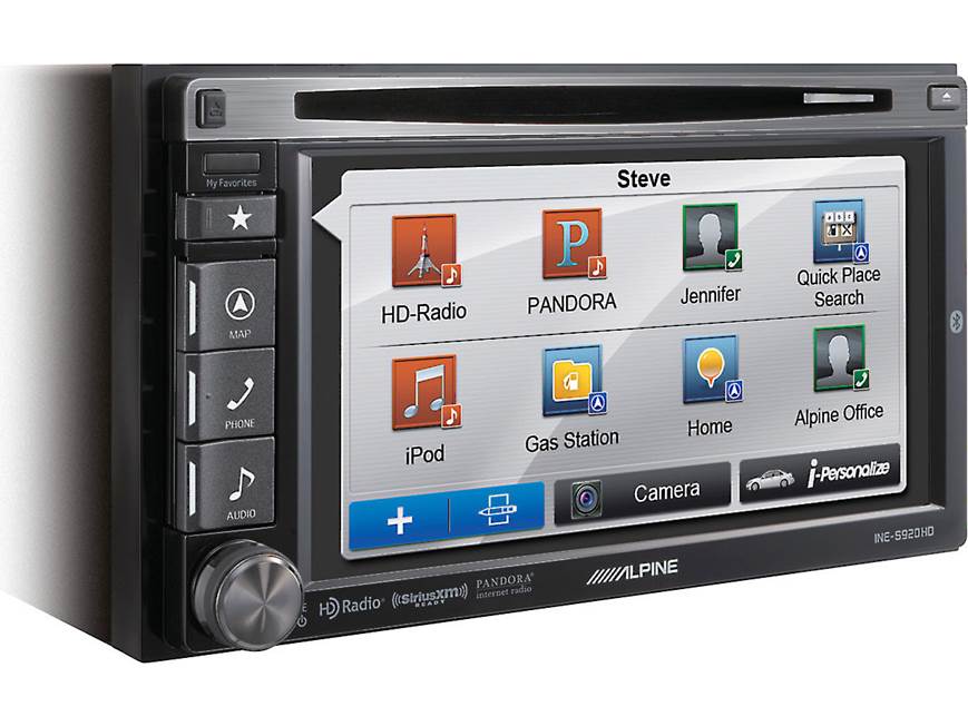 Alpine INE-S920HD Navigation receiver at Crutchfield Canada