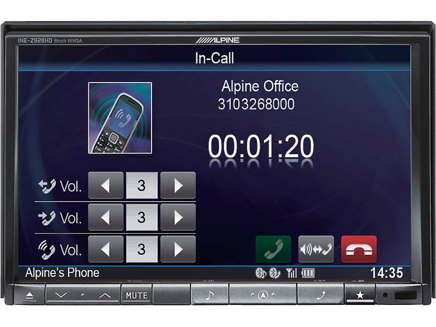 Alpine INE-Z928HD Navigation receiver with 8