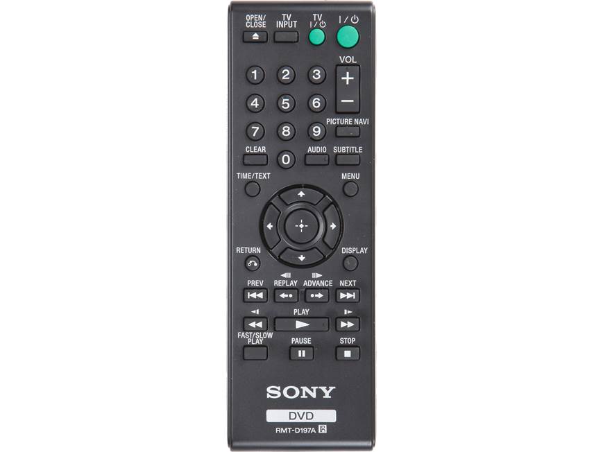 Sony DVP-SR510H DVD/CD player at Crutchfield Canada