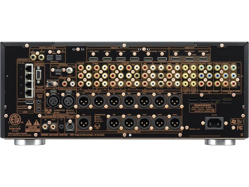 Marantz AV8801 11.2 channel home theatre preamp/processor at