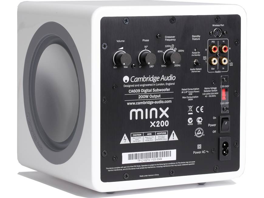 Cambridge Audio Minx S215-V2 (White) 5.1-channel speaker system