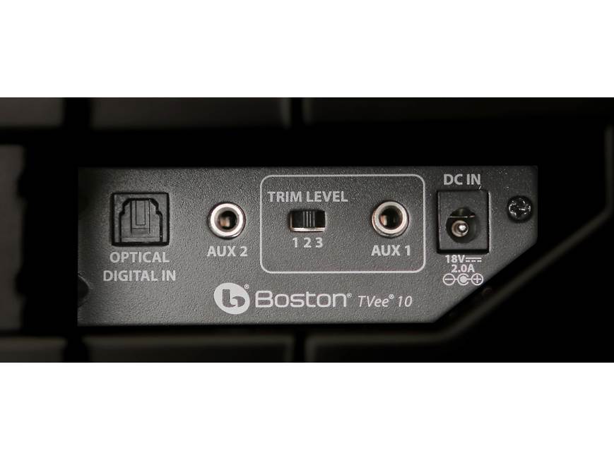 Boston Acoustics TVee Model 10 Powered home theatre sound bar at