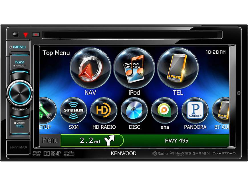 Kenwood DNX570HD Navigation receiver (New Stock) at Crutchfield Canada