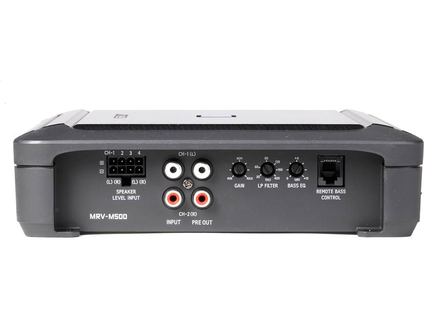 Alpine MRV-M500 Mono subwoofer amplifier — 500 watts RMS x 1 at 2