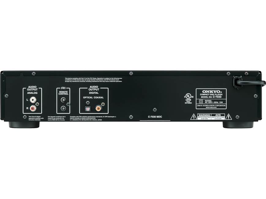 Onkyo C-7030 Single-disc CD player at Crutchfield Canada
