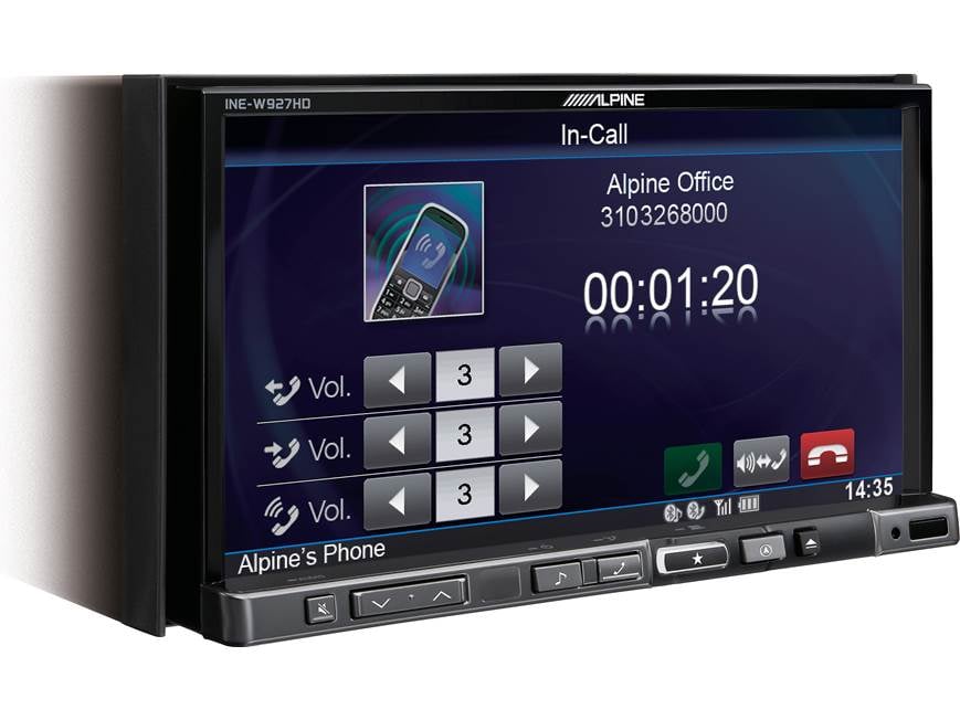 Alpine INE-W927HD Navigation receiver at Crutchfield Canada