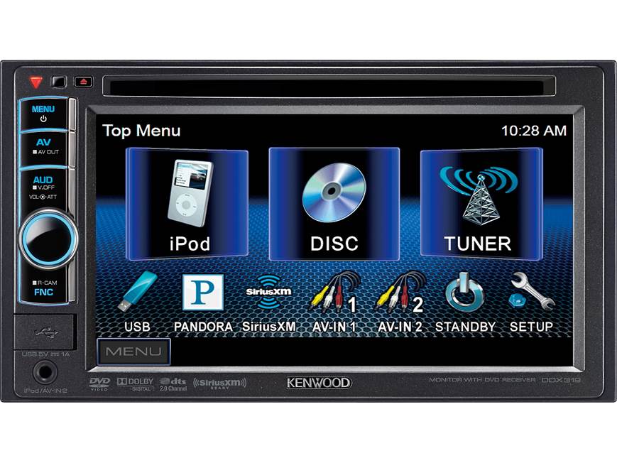 Kenwood DDX319 DVD receiver (New stock) at Crutchfield Canada