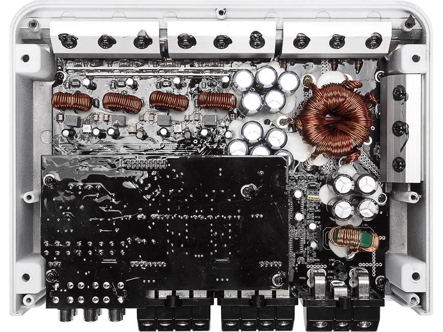 Rockford Fosgate M400-4D 4-channel marine amplifier — 75 watts x 4
