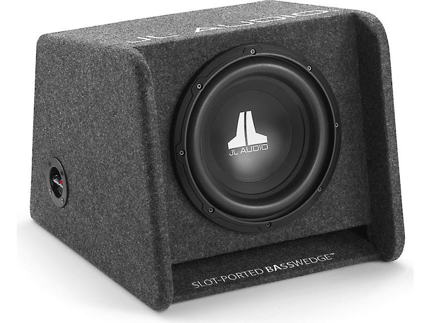 JL Audio CP110-W0v3 BassWedge™ slot-ported enclosure with one 10
