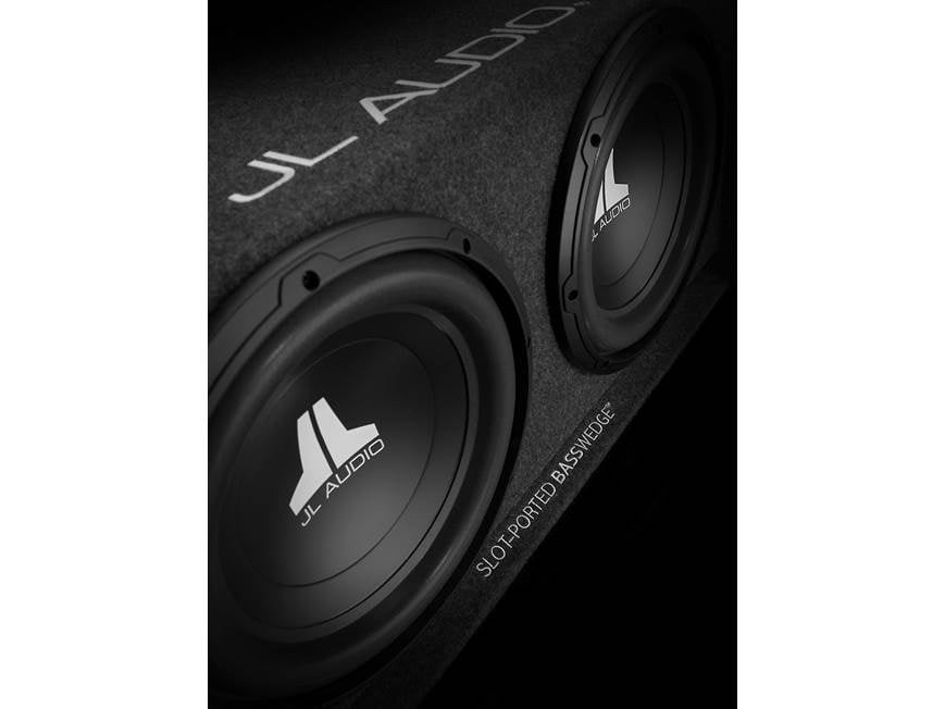 JL Audio CP212-W0v3 BassWedge™ slot-ported enclosure with two 12