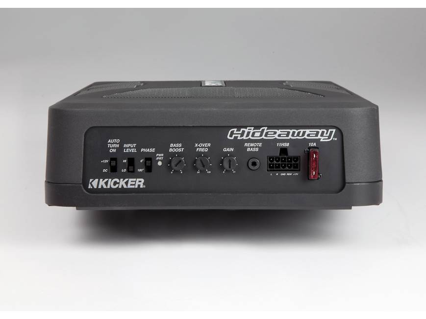 Kicker 11HS8 Hideaway™ compact powered subwoofer with 8