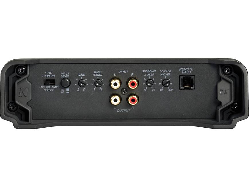Kicker 11DX1000.1 Mono subwoofer amplifier — 1000 watts RMS x 1 at
