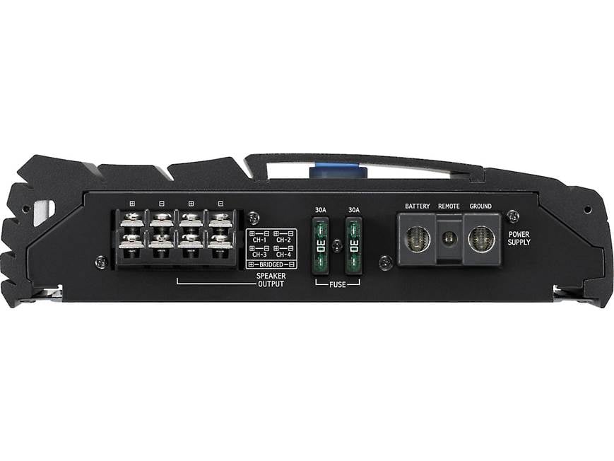 asaminn Alpine MRX-F65 4-channel car amplifier — 110 watts RMS x 4 at