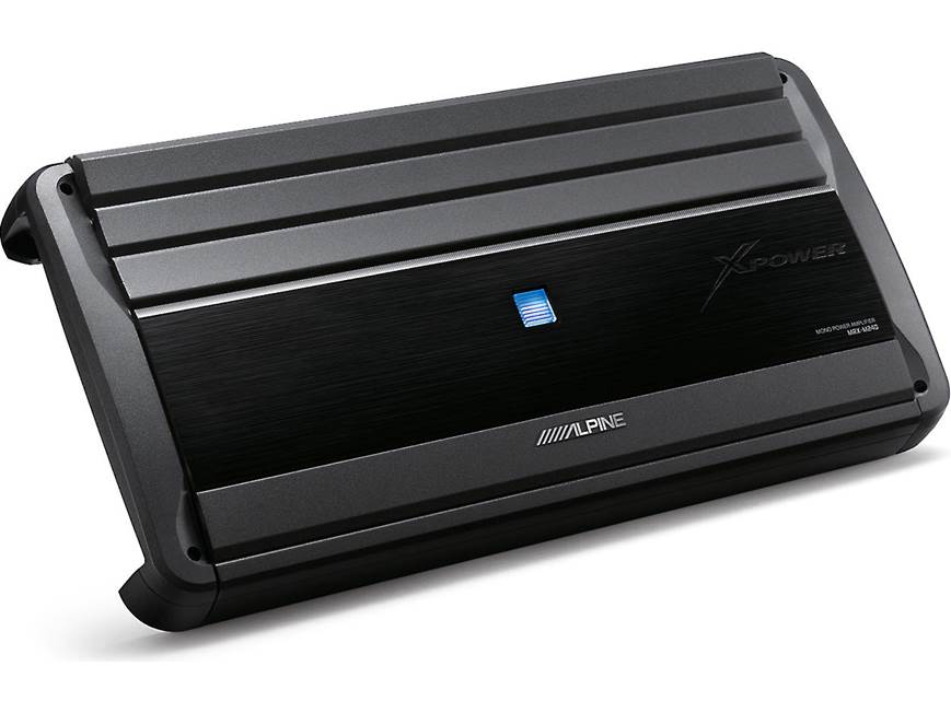 Alpine MRX-M240 X-Power Series mono subwoofer amplifier — 2,400