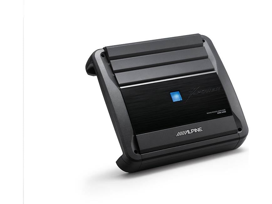 Alpine MRX-M55 Mono subwoofer amplifier — 550 watts RMS x 1 at 2
