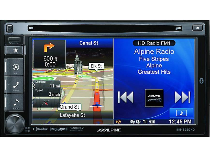 Alpine INE-S920HD Navigation receiver at Crutchfield Canada