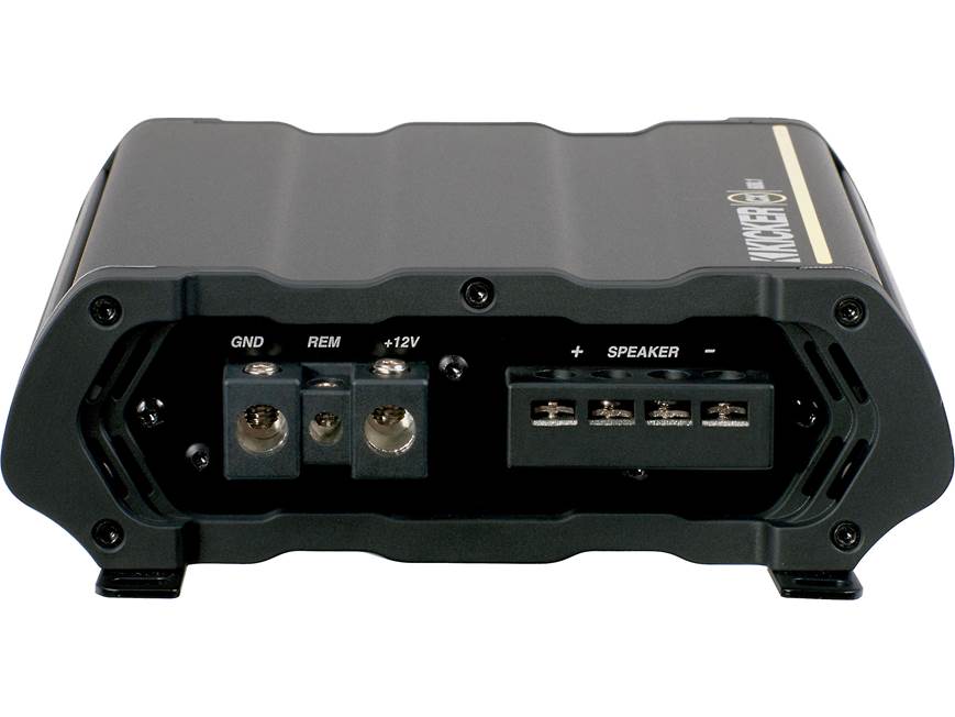 Kicker 12CX600.1 Mono subwoofer amplifier — 600 watts RMS x 1 at 2