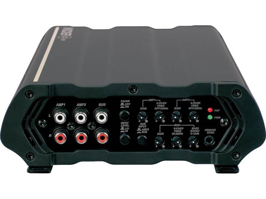 Kicker 12CX600.5 5-channel car amplifier — 40 watts RMS x 4 at 4