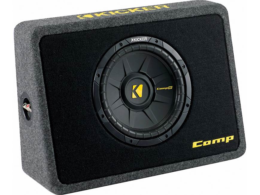 Kicker 40TCWS104 Ported truck enclosure with one 4-ohm 10