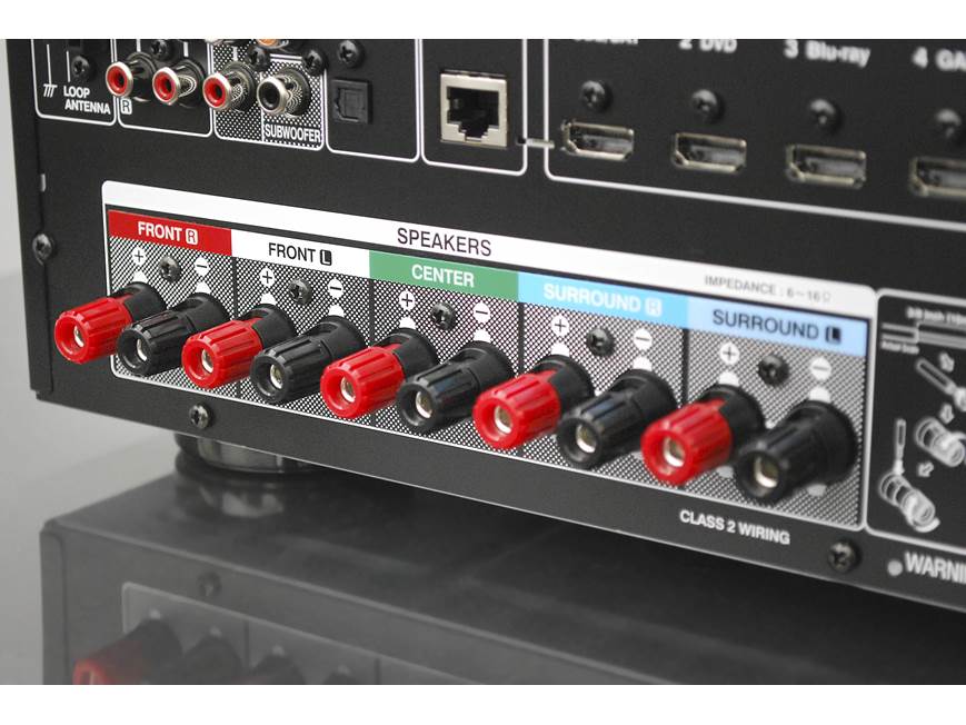 Denon AVR-X1000 IN-Command 5.1-channel home theatre receiver with