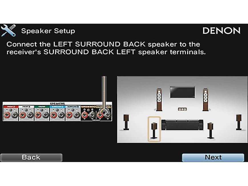 Denon AVR-X2000 IN-Command 7.1-channel home theatre receiver with