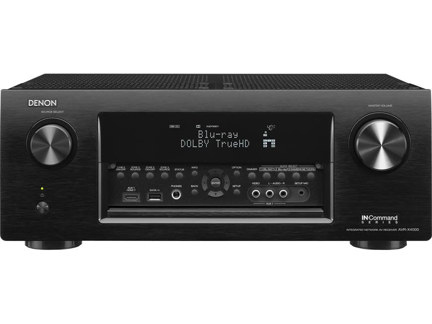 DENON AVR-X4000 AVアンプ Denon AVR-X4000 IN-Command 7.2-channel home theatre receiver with