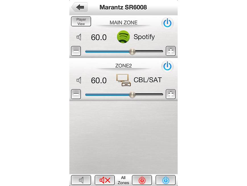 Marantz SR6008 7.2-channel home theatre receiver with Apple