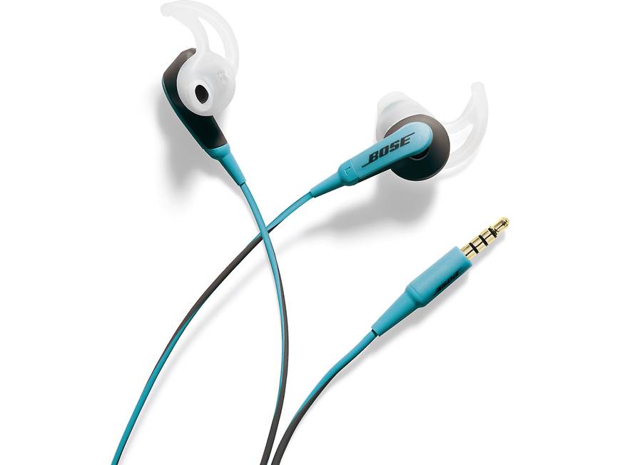 Bose SIE2i スポーツイヤフォン reebok Bose® SIE2i sport headphones (Blue) With in-line remote and