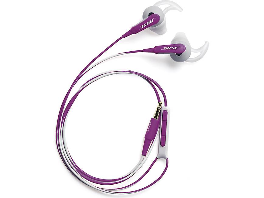 Bose® SIE2i sport headphones (Purple) With in-line remote and