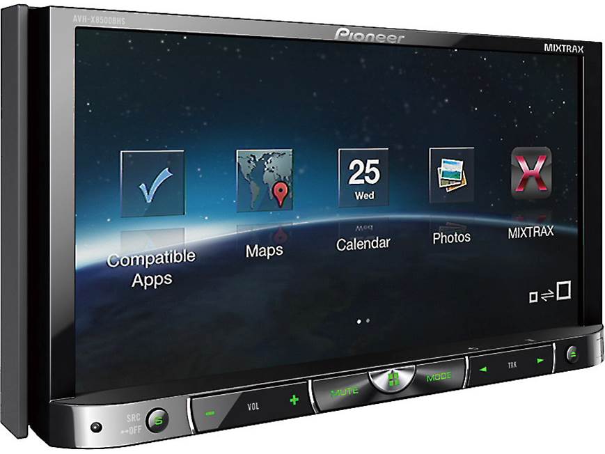 Pioneer AVH-X8500BHS DVD receiver at Crutchfield Canada
